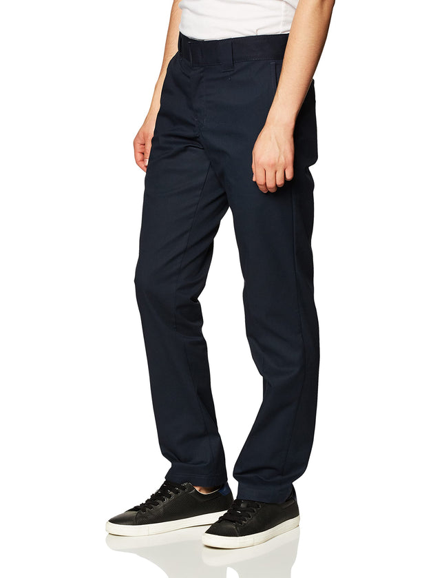 Dickies Mens Slim Fit Tapered Leg Multi-use Pocket Work Pants, Dark Navy, 36W x 30L