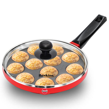 Hawkins Futura Non Stick Appe Pan with Glass Lid, 
