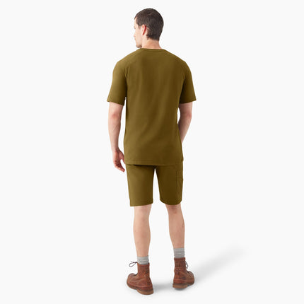 Dickies Men's Standard Cooling Short Sleeve Pocket T-Shirt, Dark Olive