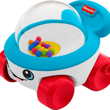 Fisher-Price Corn Popper Vehicle Push-Along Toy wi