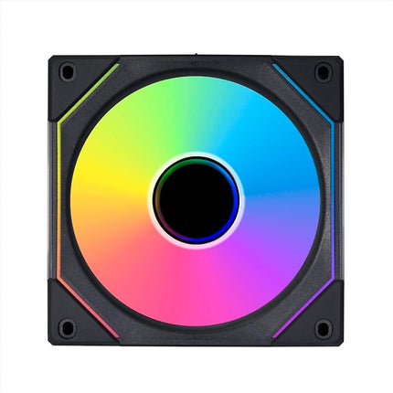 Lian Li UNI SL120 INF Addressable RGB 120mm Fans with Controller - Black, Triple Pack