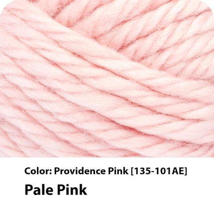 Lion Brand Hometown Yarn 3-Pack, Bulky Yarn for Knitting and Crocheting, Providence Pink
