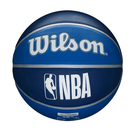 Wilson Basketball, NBA Team Tribute Model, DALLAS MAVERICKS, Outdoor, Rubber, Size: 7