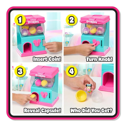 Just Play Disney Doorables Squish’alots Squish Machine and Collectible Blind Bag Figures, Kids Toys for Ages 5 Up