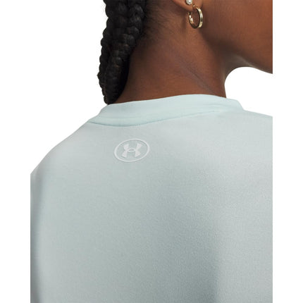 Under Armour Womens Tech V Neck Short Sleeve T-Shirt Refresh Mint 12