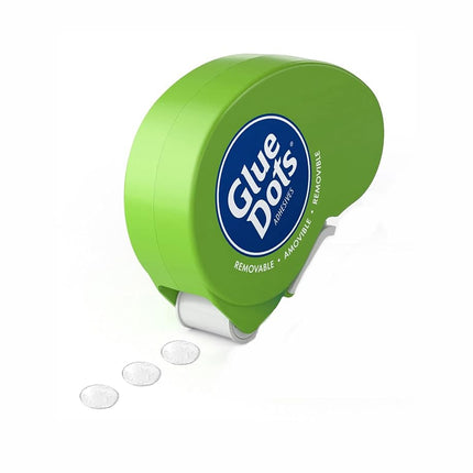 Glue Dots Removable Dot N' Go Dispenser with 200 (