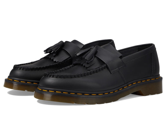 Dr. Martens Unisex-Adult Vegan Adrian Loafer, Blac