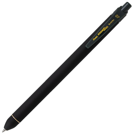 Pentel EnerGel Kuro Liquid Gel Pen, (0.7mm) Medium line, Black Ink, 5 Pack