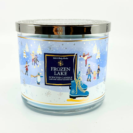 Bath & Body Works, White Barn 3-Wick Candle w/Esse