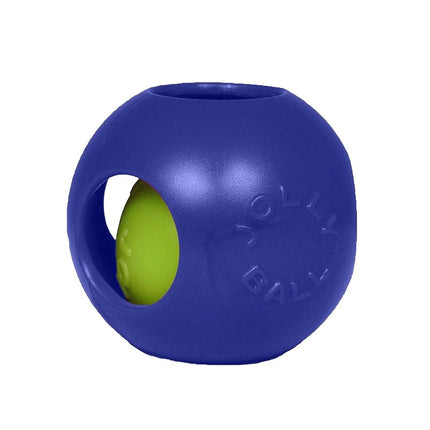 Jolly Pets Teaser Ball Dog Toy, 10 cm, Blue
