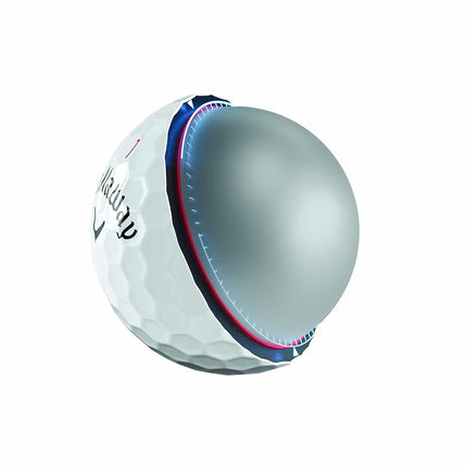 Callaway Golf Chrome Soft X LS Golf Balls (2022 edition),White