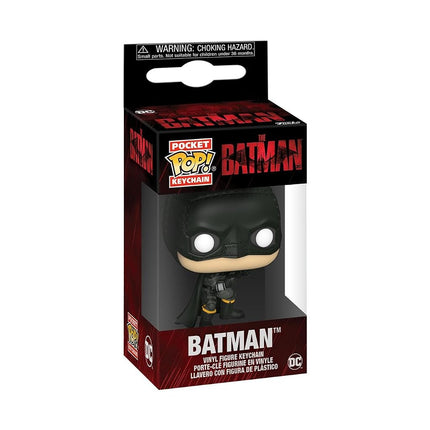 Funko Pop! Keychain: DC the Batman - Batman Novelty Keyring - Collectable Mini Figure - Stocking Filler - Gift Idea - Official Merchandise - Movies Fans - Backpack Decor