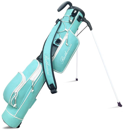 RUTHNISSI Golf Stand Bag, Lightweight Golf Easy Carry Bag with Padded Strap，Durable Pitch n Putt Golf Bag, Practice Ranger Sunday Golf Bag for Men&Women
