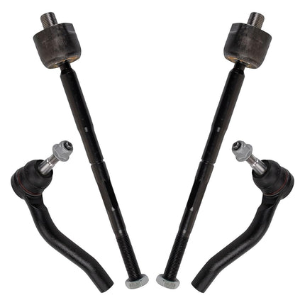 TRQ Front Tie Rod Set Compatible with 2017-2021 Ca