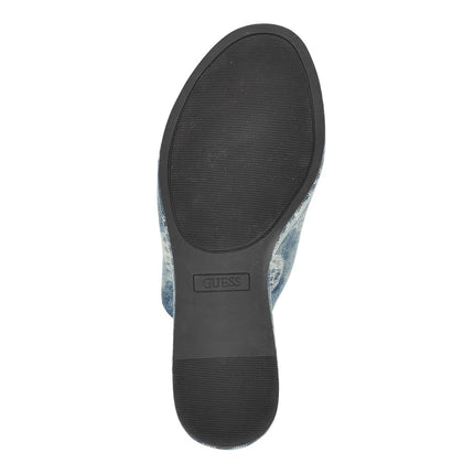 GUESS womens Yenise, Denim Blue 420, 7 UK