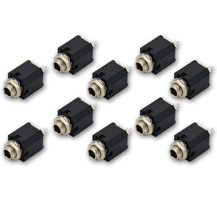 Czyuntuo Audio 1/4" Jack Female 6.35mm TRS Stereo 