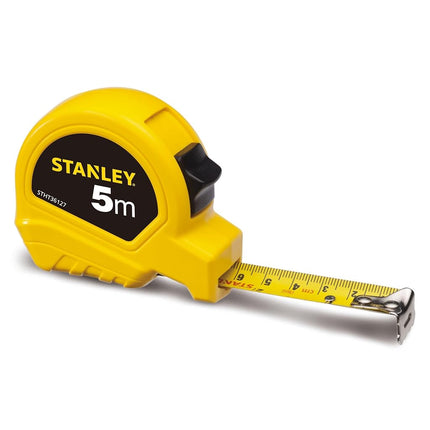 Stanley STHT36127-812 Plastic 5m Tape (Yellow)