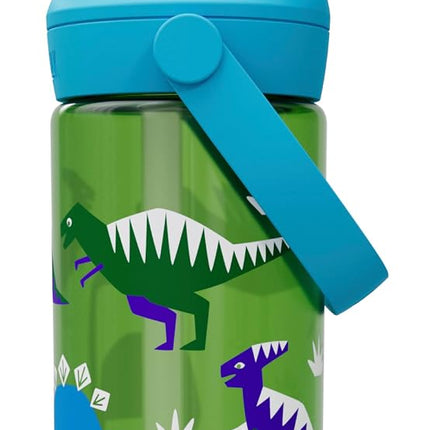 Camelbak THRIVE FLIP STRAW KIDS 415 ml – sport bottle – leak-proof – child-friendly size – easy drinking mechanism – ideal for on-the-go – Hip Dinos, size: OS