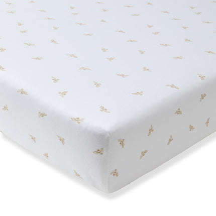 Burts Bees Baby Solid Fitted Crib Sheet Organic Co
