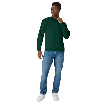 Hanes Men's P1607 Sweatshirt, Deep Forest, XXL UK