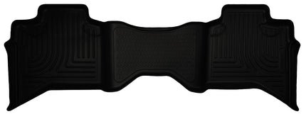 Husky Liners RealTruck Weatherbeater | Compatible con Ram 1500 Quad Cab 2002-2008, 2500/3500 Quad Cab 2003-2009 | Revestimiento para la segunda fila, negro | 19011