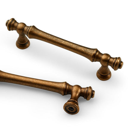 Asidrama 10 Pack 3 Inch(76mm) Antique Brass Kitche