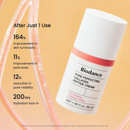 BIODANCE Pore Perfecting Collagen Cream, Hydrating, Plumping, Pore Care, Firming Facial Moisturizer, Korean Skincare | Gifts for women | 1.69 fl.oz, 50ml