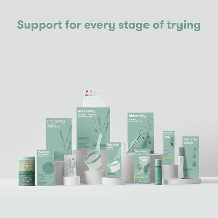 Frida Fertility at-Home Insemination Kit, Developed with Specialists for Conception Support, Easy DIY Insemination for Minimal Waste & Family Planning, 2 Applicators & 2 Collection Cups