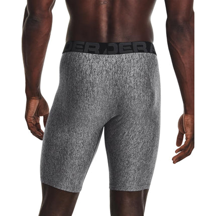 Under Armour Men's Multi-pack Performance Tech Mesh Boxerjock Brief, 6" Inseam, All-day Comfort, (013) Jet Gray Light Heather / / Pitch Gray, S