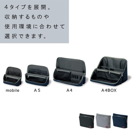 Sonic Utlim SMA Sta Wide A5 Stand-up Pen Tablet Case Gray