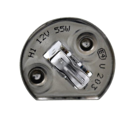 Hella H71071242 Optilux XB Series H1 Xenon White Halogen Bulbs, 12V, 55W, 2 Pack