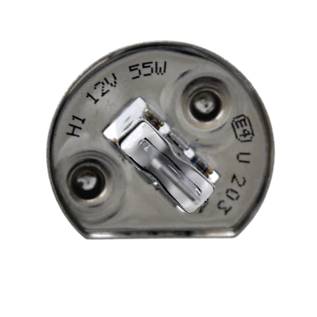 Hella H71071242 Optilux XB Series H1 Xenon White Halogen Bulbs, 12V, 55W, 2 Pack
