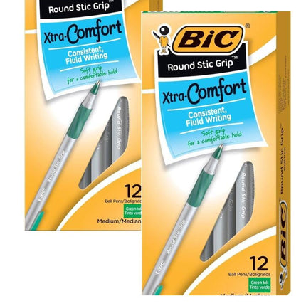 BIC Round Stic Grip Xtra Comfort Ball Pen Medium P