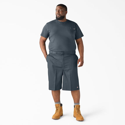 Dickies Men's 13 Inch Loose Fit Multi-Pocket Work Short, Graphite V1, 48