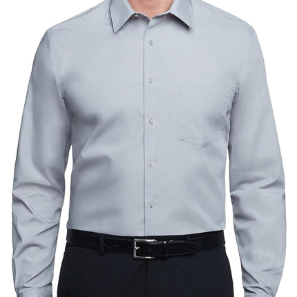 Van Heusen Men's Dress Shirt Regular Fit Poplin So