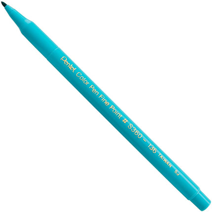 Pentel S360-36 Felt Tip Colour Pen 36-Piece Set Assorted