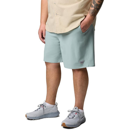 Columbia Men's Terminal Roamer Stretch Short Hiking, Crushed Blue, 1X-8" Inseam