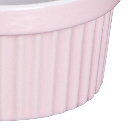 GAOMON Ramequines de 240 ml, juego de 8, cuencos de porcelana para soufflé, ramequines para crème brûlée para hornear, apilables