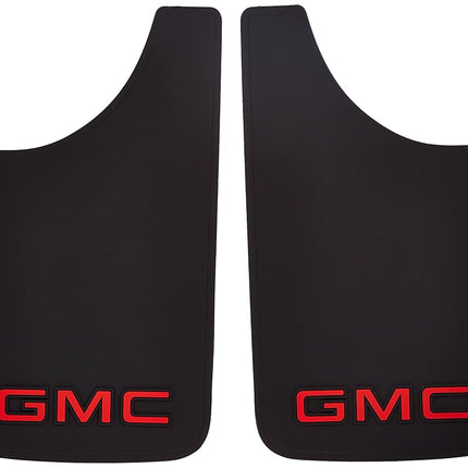 Plasticolor 000545R01 GMC Logo Easy Fit Mudguard - 19" x 11" - Pack of 2