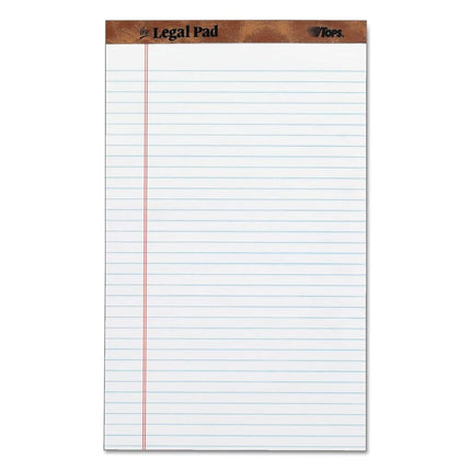 TOPS The Legal Pad Legal Pad, 8-1/2 x 14 Inches, P