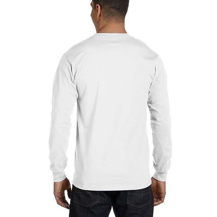 Hanes Men's ComfortSoft Long-Sleeve T-Shirt (Pack of 2), White,3X Large