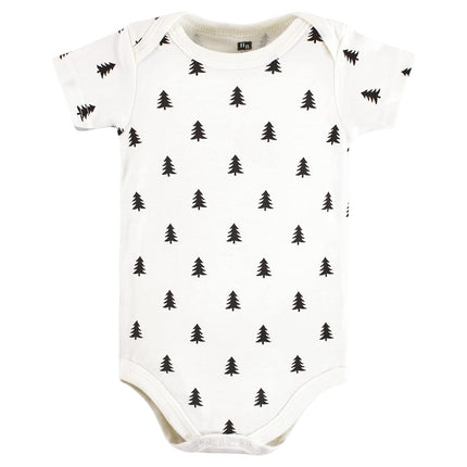 Hudson Baby Baby Cotton Bodysuits, Brown Bear, Preemie