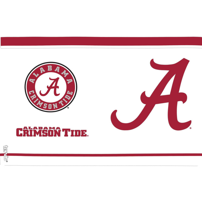 Tervis Made in USA University of Alabama Crimson Tide Insulated Tumbler Cup Keeps Drinks Cold & Hot, 16oz - Tritan, Tradition