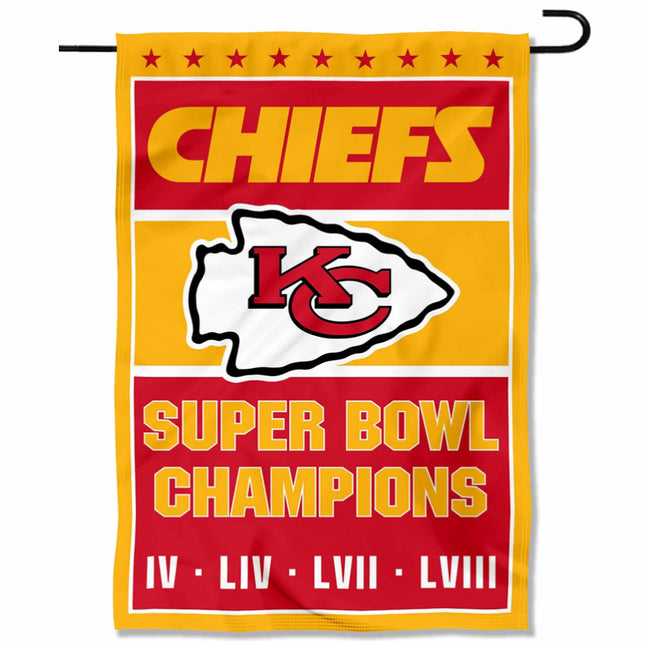 Wincraft Kansas City Chiefs 4 Time Champions Garde