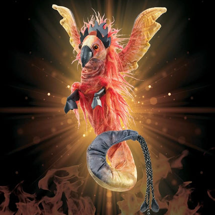 Folkmanis Phoenix Finger Puppet with Wrist