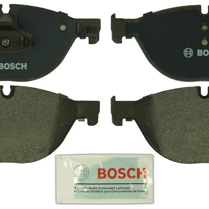 Bosch BP1409 QuietCast Premium Semi-Metallic Disc Brake Pad Set For Select Bentley Arnage; BMW (i, GT, Ld, Li, xDrive), 528, 535, 550, 650, 740, 750, ActiveHybrid; Rolls-Royce + More; Front