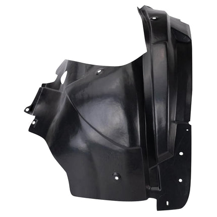 TRQ Front Right Rearward Inner Fender Liner Black 