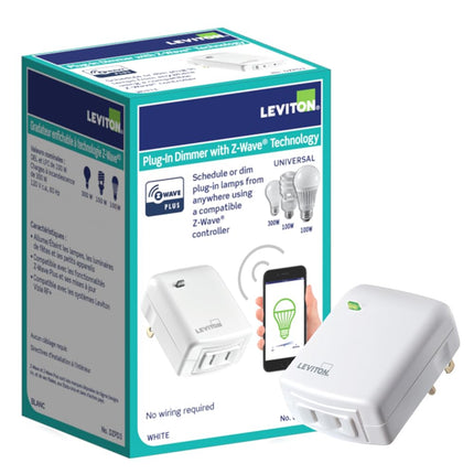 Leviton Decora Smart Plug-in Dimmer with Z-Wave Pl