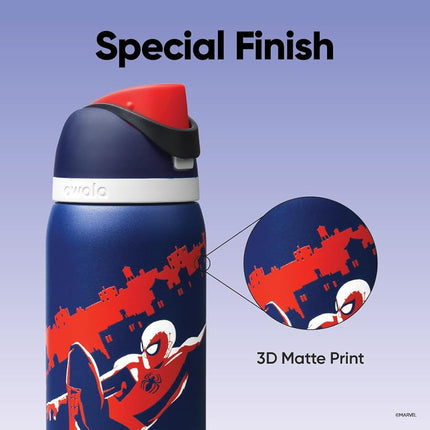 Owala Marvel Spider Man FreeSip Water Bottle - 946ml (32oz) Swing of Things
