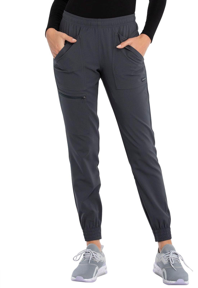 CHEROKEE Women's Mid Rise Tapered Leg Jogger Scrub